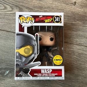 Funko Pop Marvel Ant-Man & The Wasp #341, Limited Chase Edition (Unmasked Wasp)